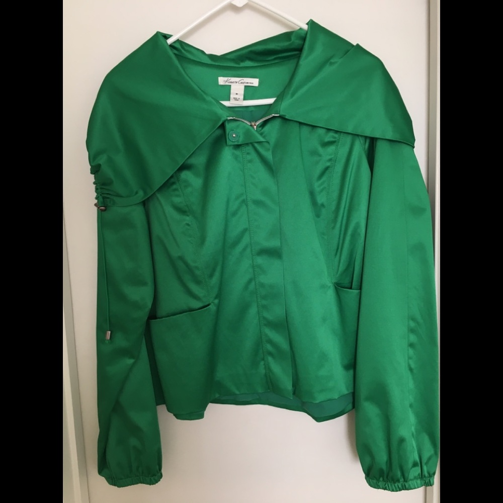 Emerald green jacket